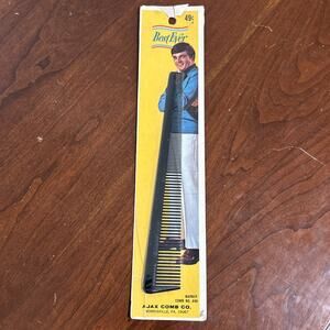 Ajax Comb Co. Vintage Barber Comb NOS NEW SEALED VINTAGE